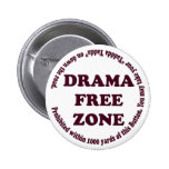 Bouton de zone franche de drame badges