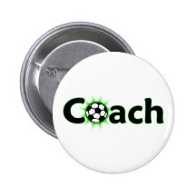Bouton d'entraîneur du football badge