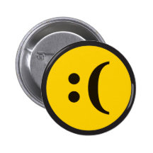bouton du froncement de sourcils 2bexpressive badges avec agrafe