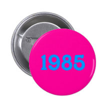 bouton du thème 1985 80s pin's