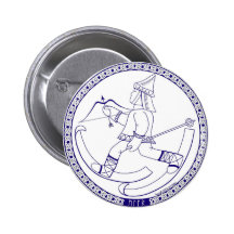 Bouton d'Ullr Pin's Avec Agrafe