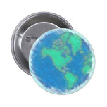 Bouton en pastel de la terre pin's