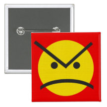 BOUTON FÂCHÉ DE MARINES BADGE