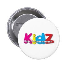 bouton kidzparty badge avec épingle