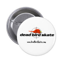 Bouton mort de patin d'oiseau badge