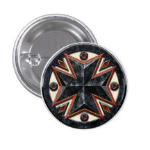 Bouton noir de Templar Badge