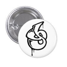 Bouton rond - customisé badges avec agrafe