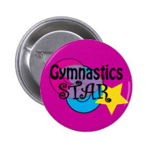 Boutons de gymnastique pour des gymnastes pin's