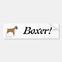 Boxeur ! Adhésif pour pare-chocs Adhésif Pour Voiture