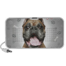 Boxeur Haut-parleurs Notebook