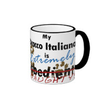 Bracco extrêmement vilain Italiano Mugs