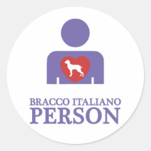 Bracco Italiano Adhésifs Ronds