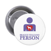 Bracco Italiano Speld Button