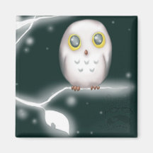 branchwm de hibou aimant