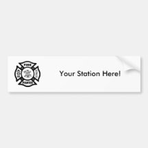 Brandbestrijder EMT Bumpersticker