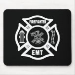 Brandbestrijder EMT Mousepad Muismat