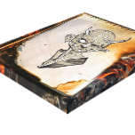 Brandende Verwezenlijkingen - Gedrukt Canvas Canvas Afdrukken