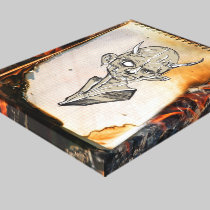 Brandende Verwezenlijkingen - Gedrukt Canvas canvas prints