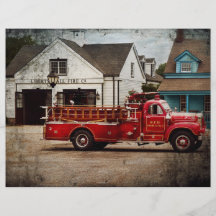Brandweerman - de brandbedrijf van Newark Fullcolor Folder