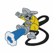 Brandweerman en Slang