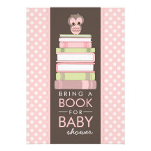 Breng een Boek de Zoete Uitnodiging van het Baby s