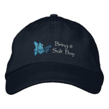 Breng het, Zoute Jongen - Geborduurd Pet Geborduurde Baseball Caps