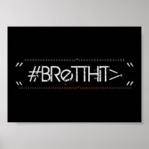BrettHit Poster 17,78cmx12,70cm