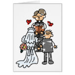 Bride and Groom During Ceremony Cards
