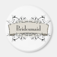 *Bridesmaid Aimant Pour Réfrigérateur