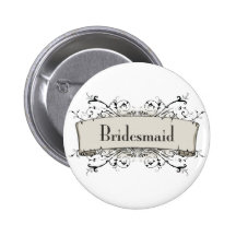 *Bridesmaid Speldbutton