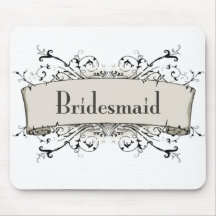 *Bridesmaid Tapis De Souris