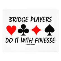 Bridge Players Do It With Finesse (de Humor van de Persoonlijke Aankondigingen