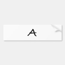 brief A Bumpersticker