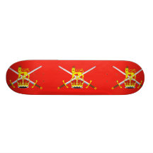 Brits Leger, het Verenigd Koninkrijk Skate Deck