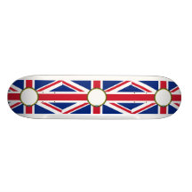 Britse (Moderne) Gouverneur, de vlag van het Veren Skateboard Decks