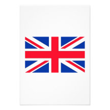 Britse Vlag Persoonlijke Aankondiging