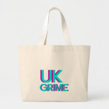 Britse vuilmuziek canvas tassen