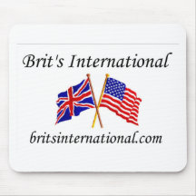 Britten Internationaal in Wit Muismatten