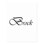 Brock Carte Postale
