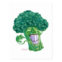 brocoli carte postale