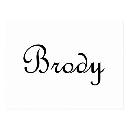 Brody Cartes Postales