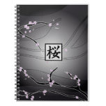 Brouillard et fleur [noir] carnet