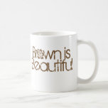 Brown est beau mugs à café