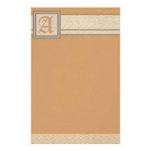 Brown et papeterie élégante beige papier à lettre