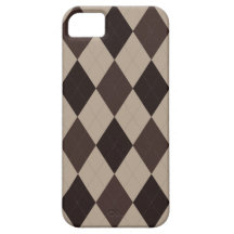 Brown ombrage la caisse de l'iPhone 5 d'Arglye Coque iPhone 5