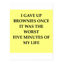 BROWNIES.jpg Carte Postale