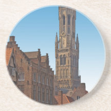Brugge - de Klokketoren Drankjes Onderzetter