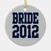 Bruid 2012 kerstboom ornamenten