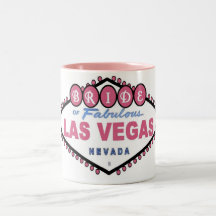 BRUID van de Fabelachtige Roze Mok van Las Vegas