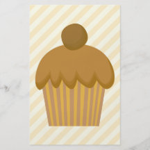 Bruine Cupcake. Fullcolor Folder